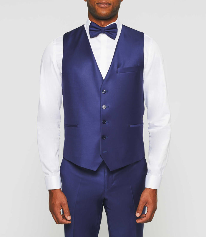 Izac Gilet De Costume Bleu "Jfavori"