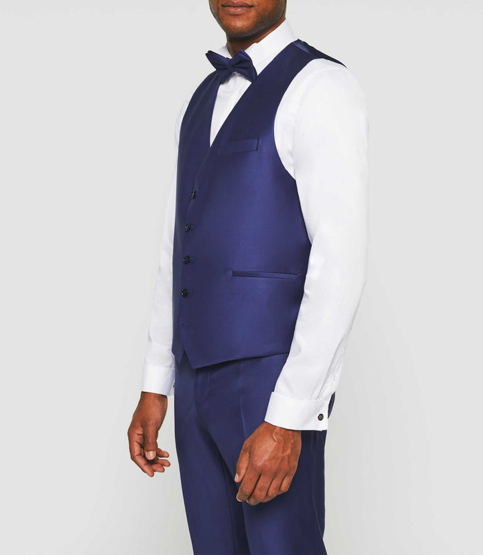 Izac Gilet De Costume Bleu "Jfavori"