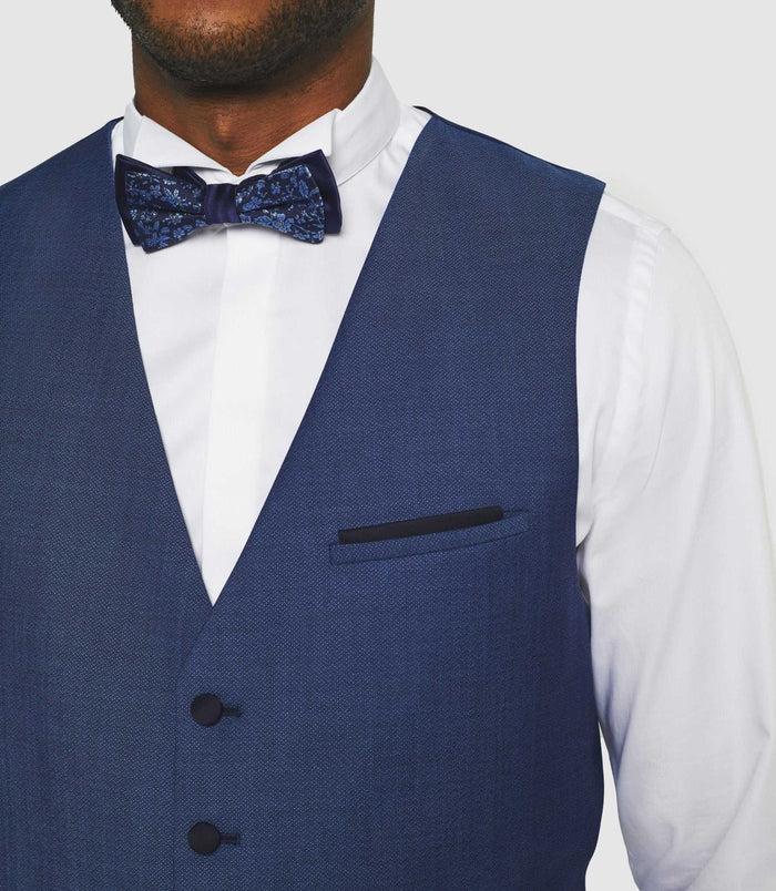 Izac Gilet De Costume Bleu Marine "Jfougue"