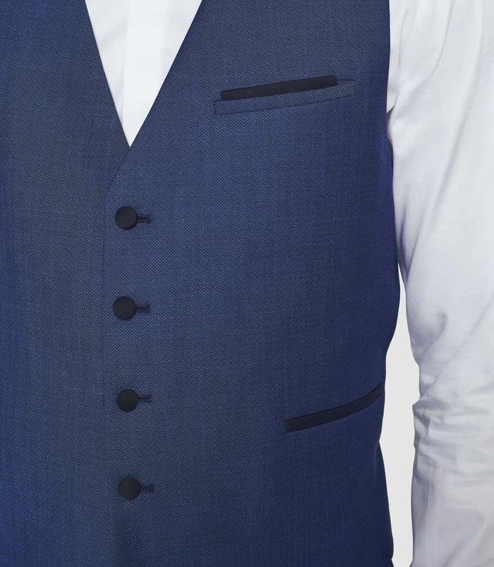 Izac Gilet De Costume Bleu Marine "Jfougue"