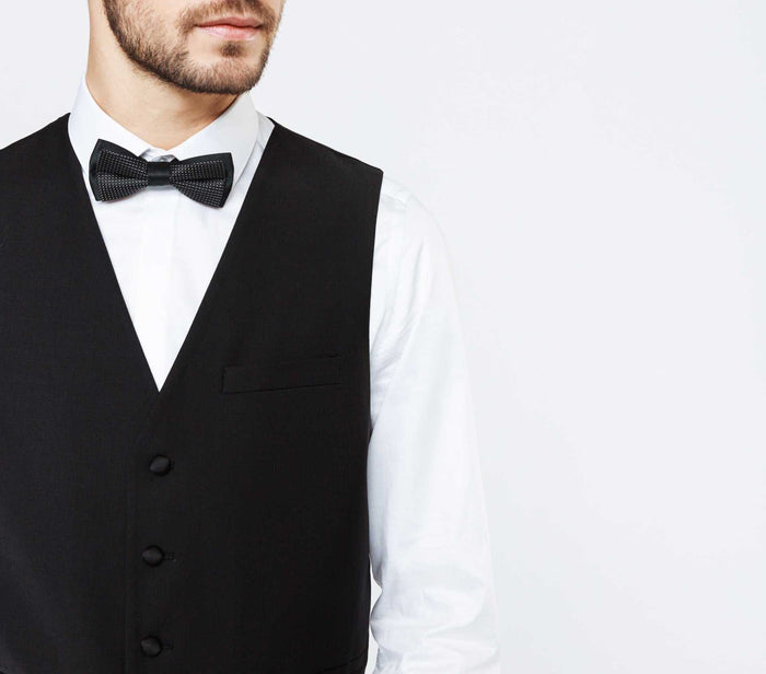 Izac Gilet De Costume Cérémonie Noir "Xfabuleux"