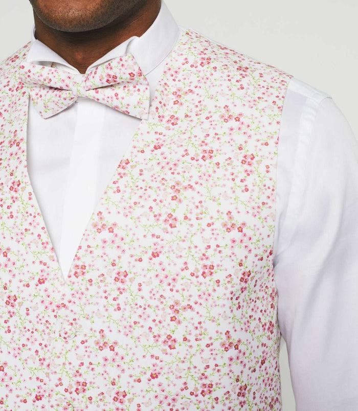 Izac Gilet De Costume Cérémonie Rose "Jacques"