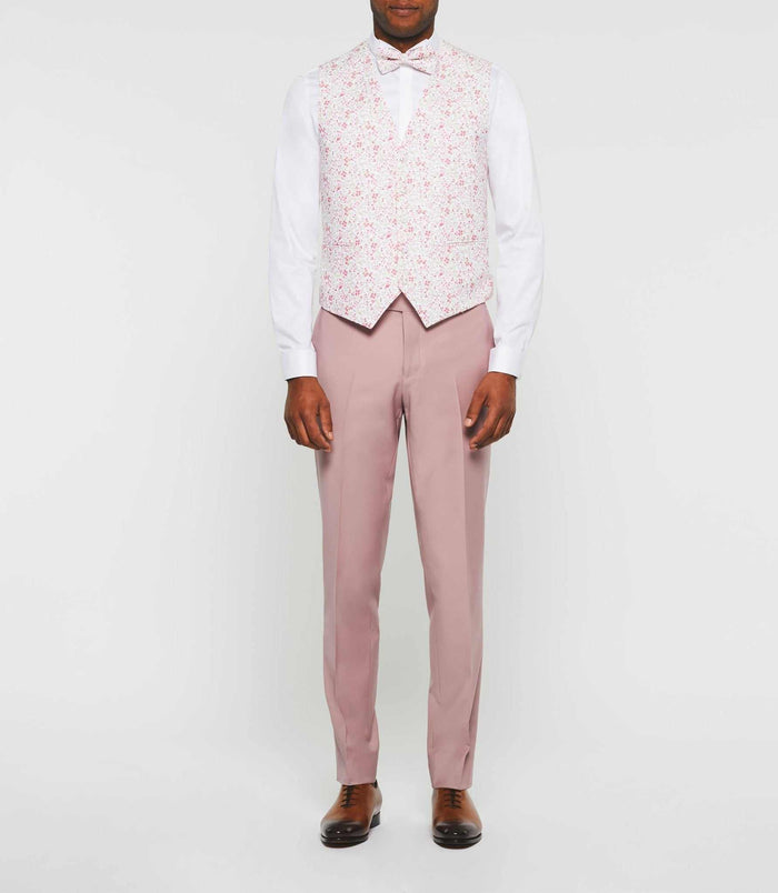 izac Gilet de costume cérémonie rose "Jacques"