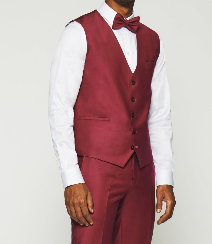 izac Gilet de costume fuchsia JFAVORI