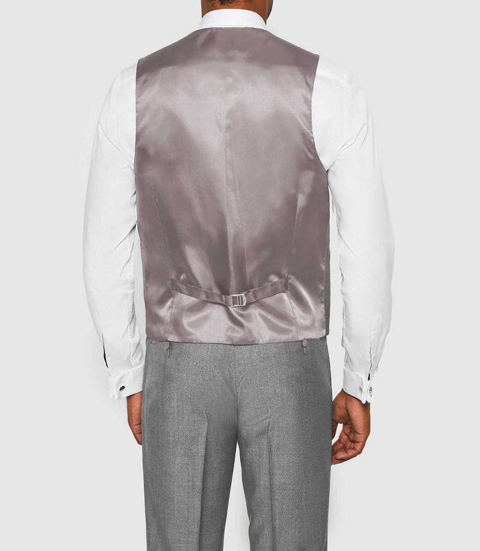 Izac Gilet De Costume Gris Clair "Jfougue"