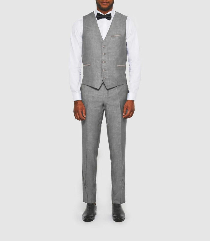 izac Gilet de costume gris clair "Jfougue"