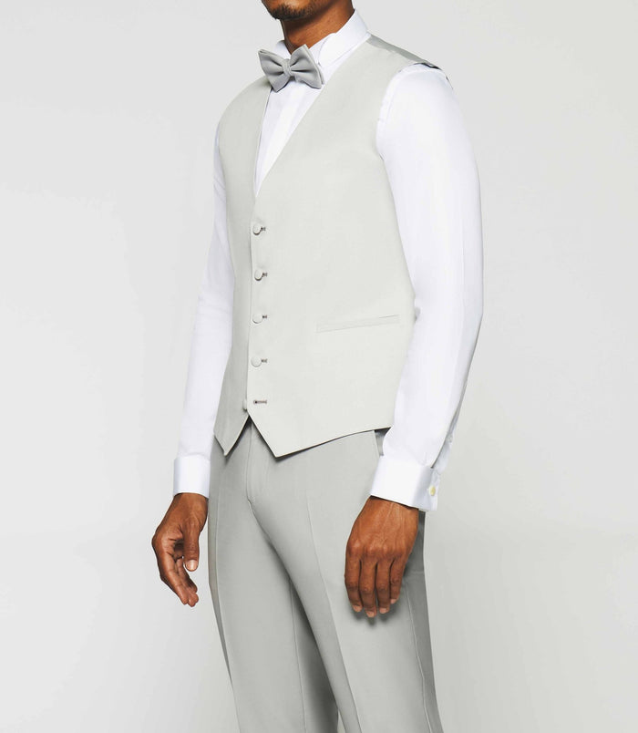 izac Gilet de costume gris clair JOLIE