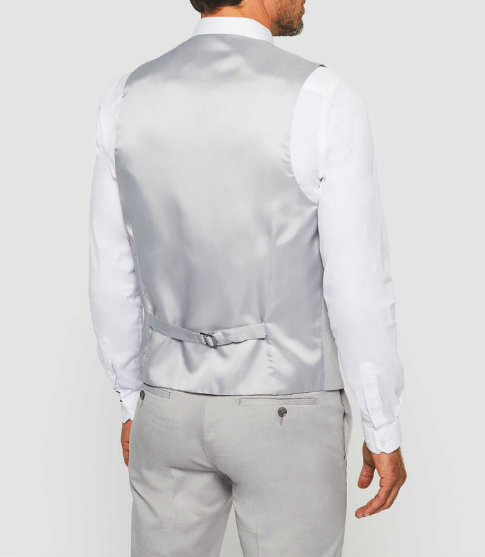 Izac Gilet De Costume Gris "Jfaki"