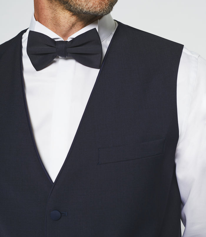 izac Gilet de costume marine XLYRIC