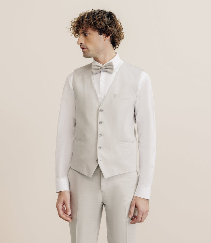 izac Gilet de costume mastic