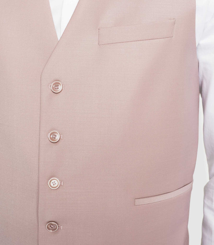 Izac Gilet De Costume Rose "Jfavori"