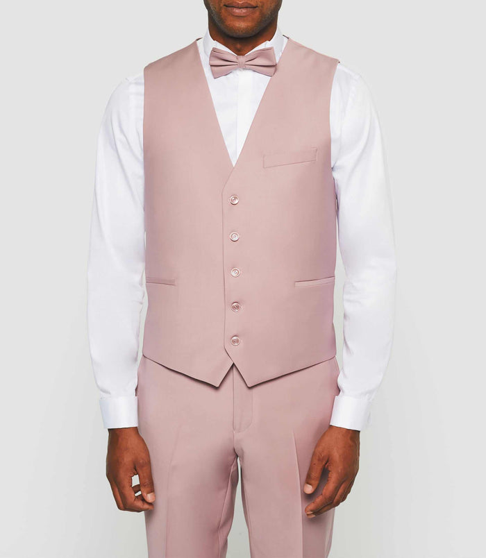 Izac Gilet De Costume Rose "Jfavori"
