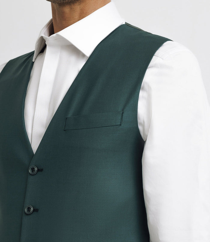 Izac Gilet De Costume Vert
