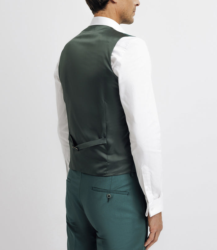 Izac Gilet De Costume Vert