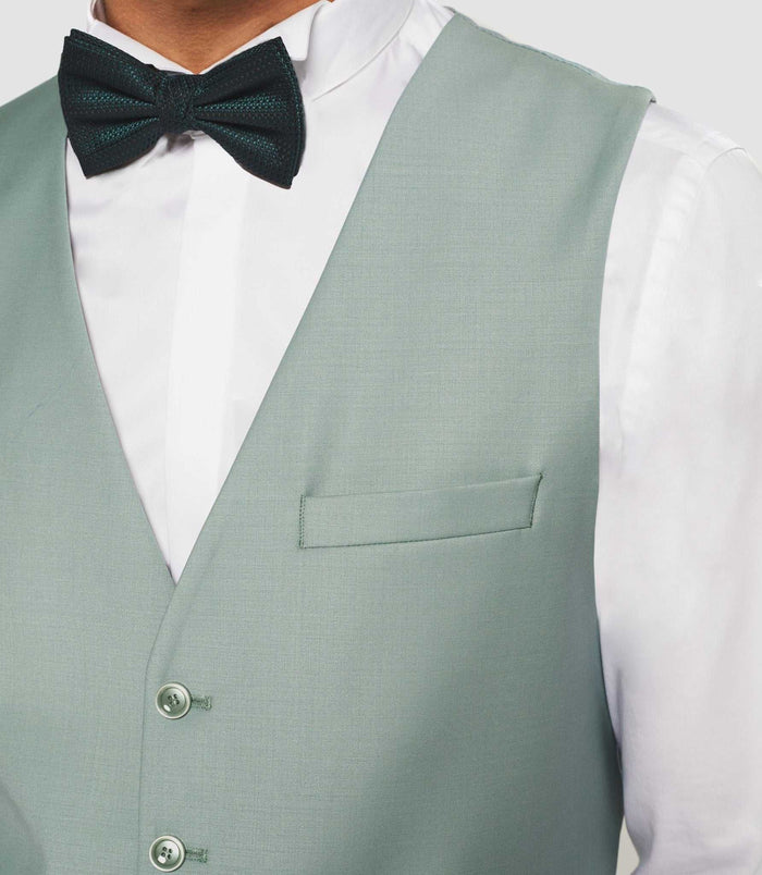 Izac Gilet De Costume Vert Nil "Jfavori"