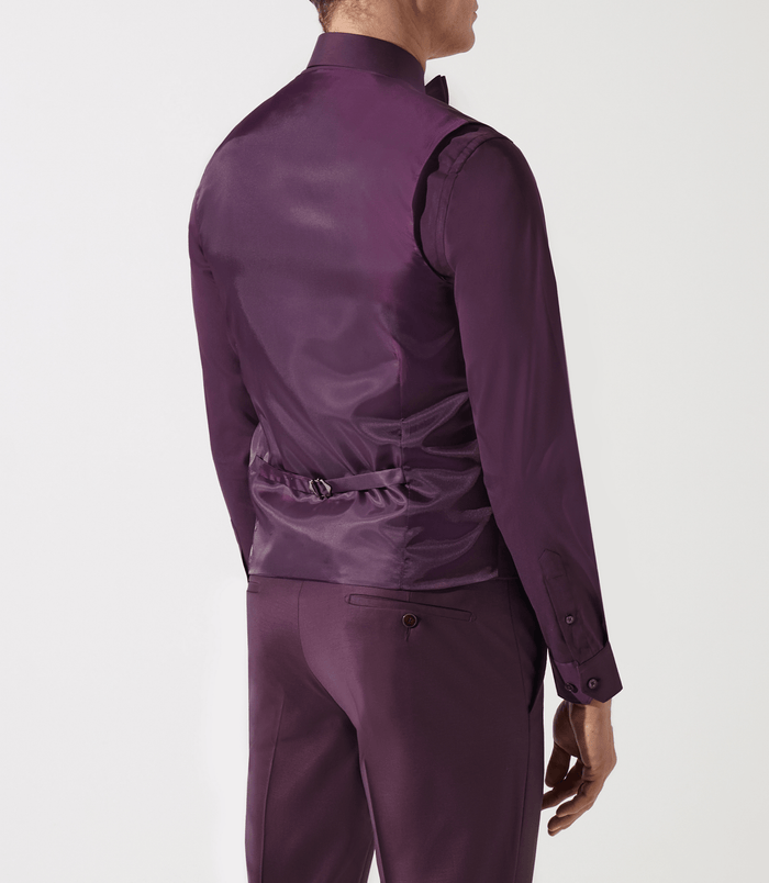 Izac Gilet De Costume Violet