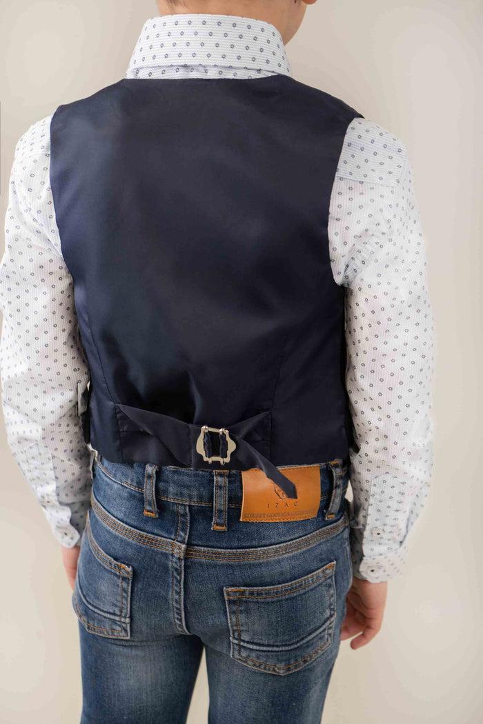 Izac Gilet Kid Ville Bleu Marine "Ight"