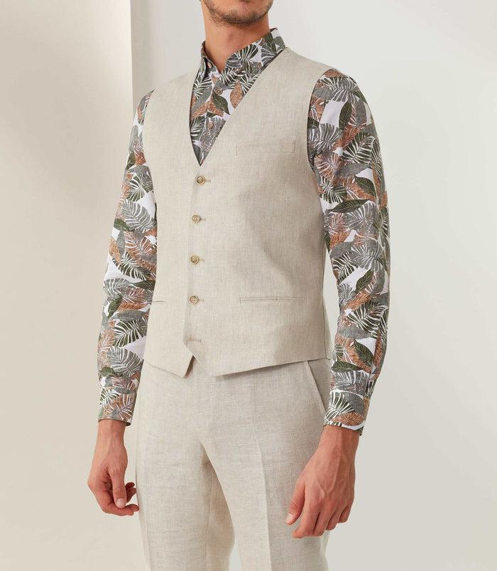 Izac Gilet Ville Beige "Lazur"