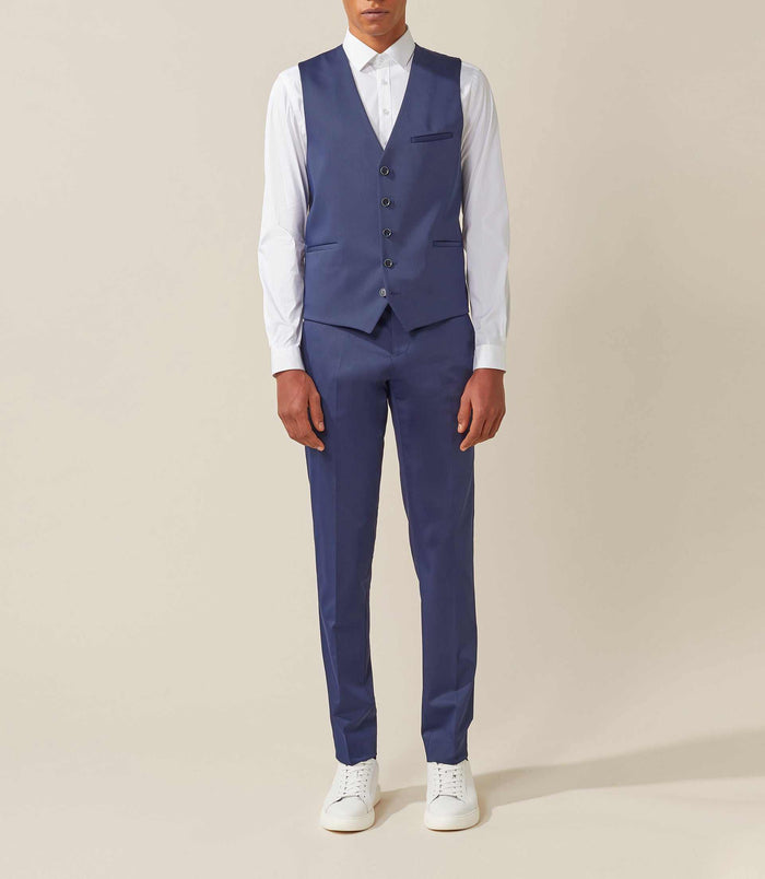 Izac Gilet Ville Bleu "Lanaco"