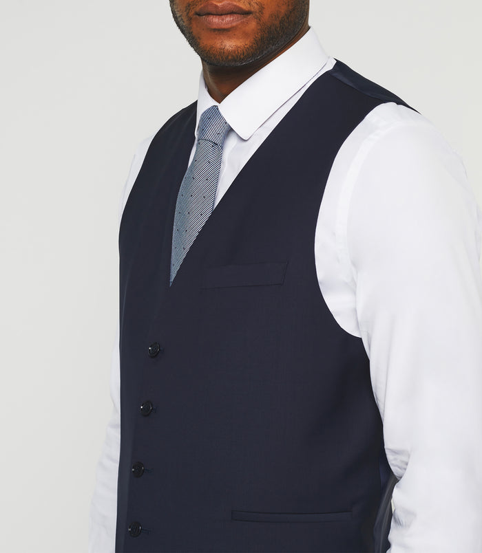 Izac Gilet Ville Bleu Marine "Jflatteur"