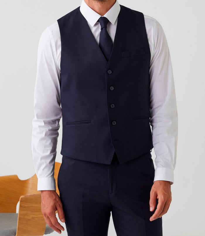 Izac Gilet Ville Bleu Marine "Oveloute"