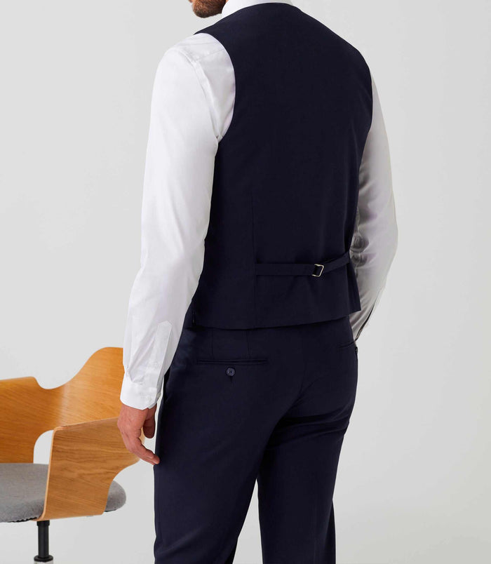 Izac Gilet Ville Bleu Marine "Oveloute"