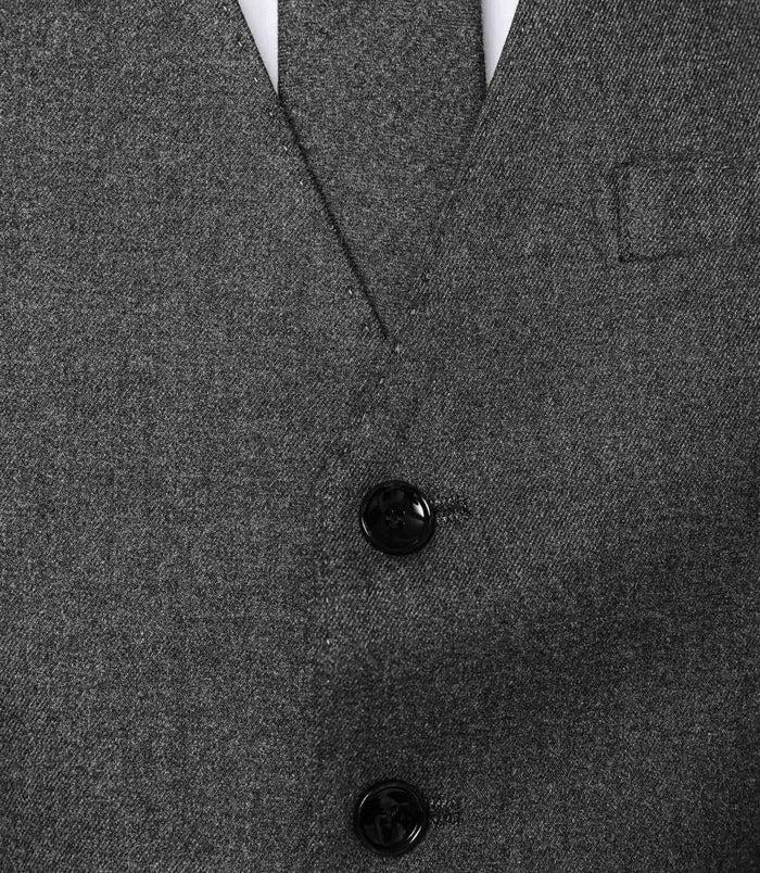 Izac Gilet Ville Gris Esprit Flanelle