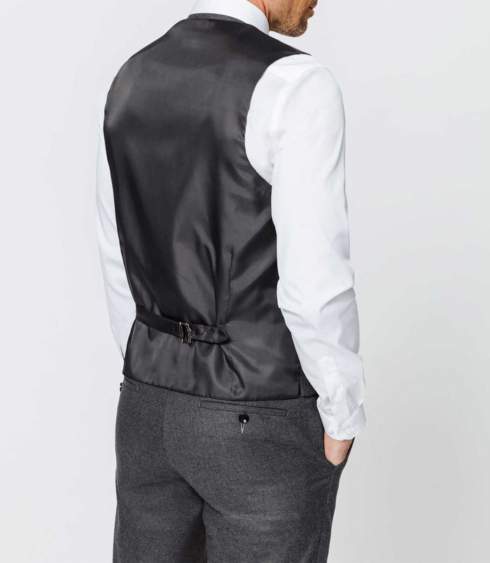 Izac Gilet Ville Gris Esprit Flanelle