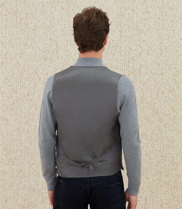 Izac Gilet Ville Gris "Quidole"