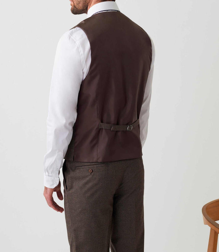 Izac Gilet Ville Marron "Otetu"