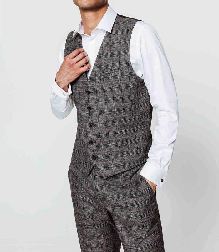 izac Gilet ville marron