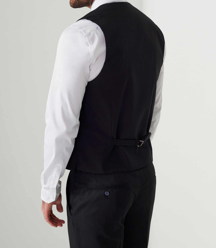 Izac Gilet Ville Noir "Oveloute"