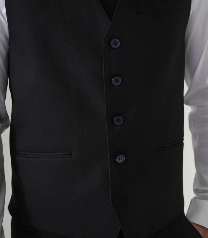 Izac Gilet Ville Noir "Oveloute"
