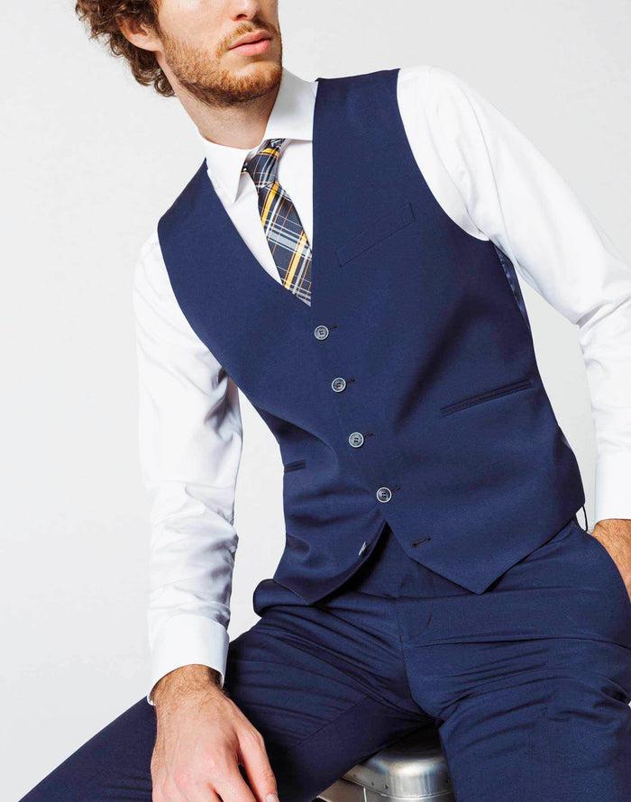 izac Gilet Ville Uni Bleu