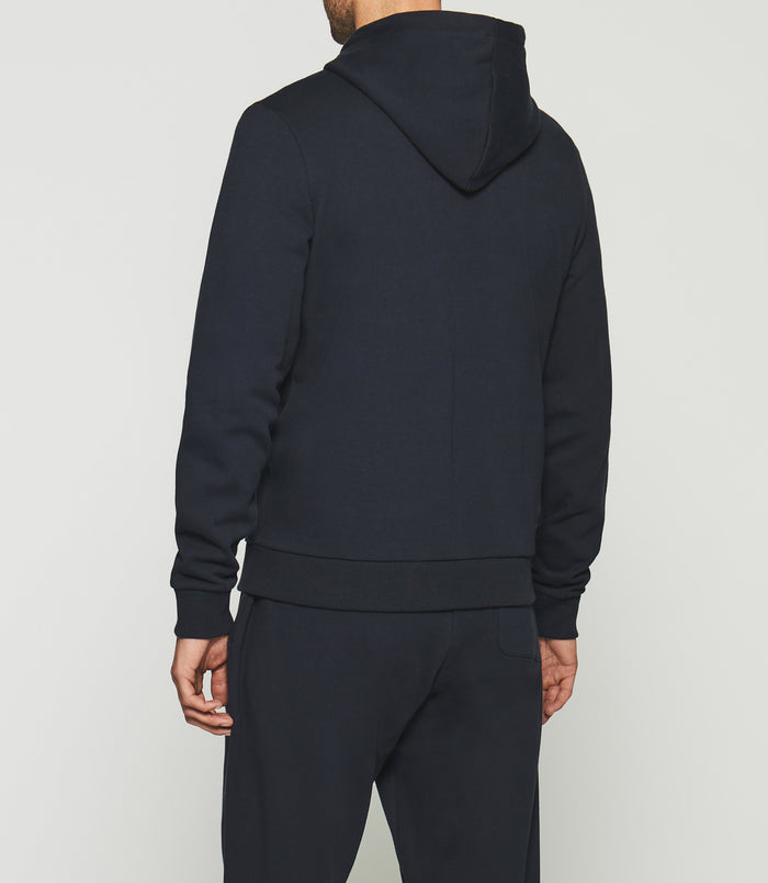 Izac Gilet Zippé à Capuche Marine SWDOGAN