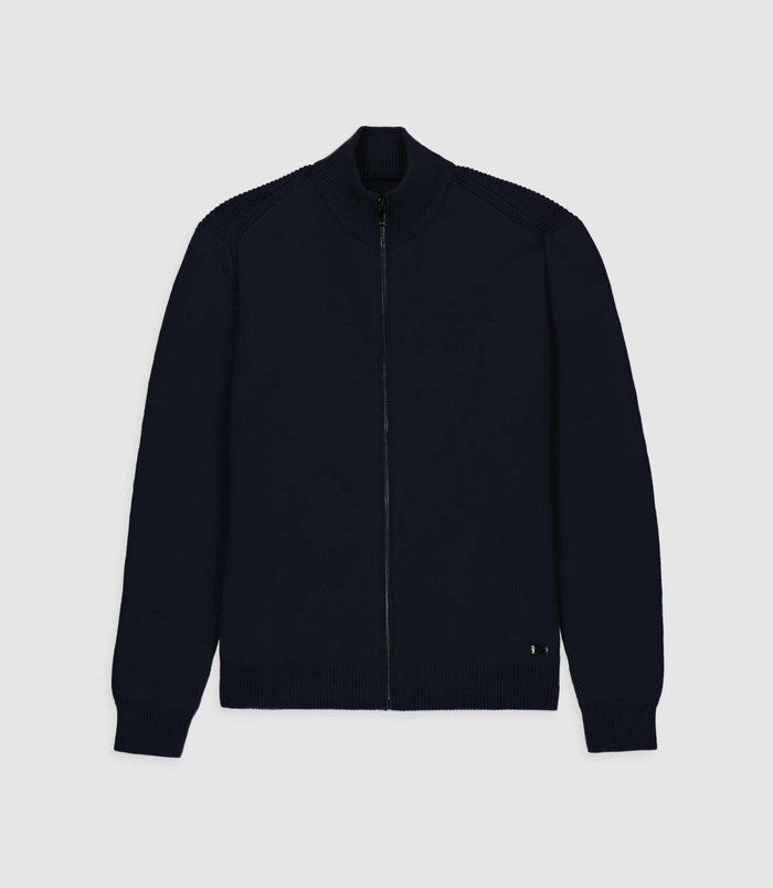 izac Gilet zippé marine BEN