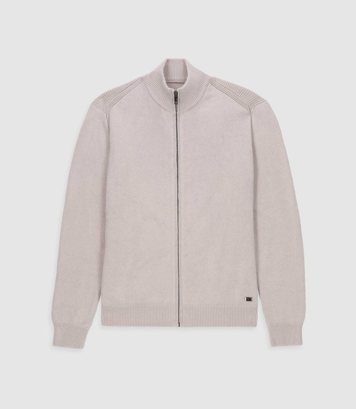 izac Gilet zippé mastic BEN