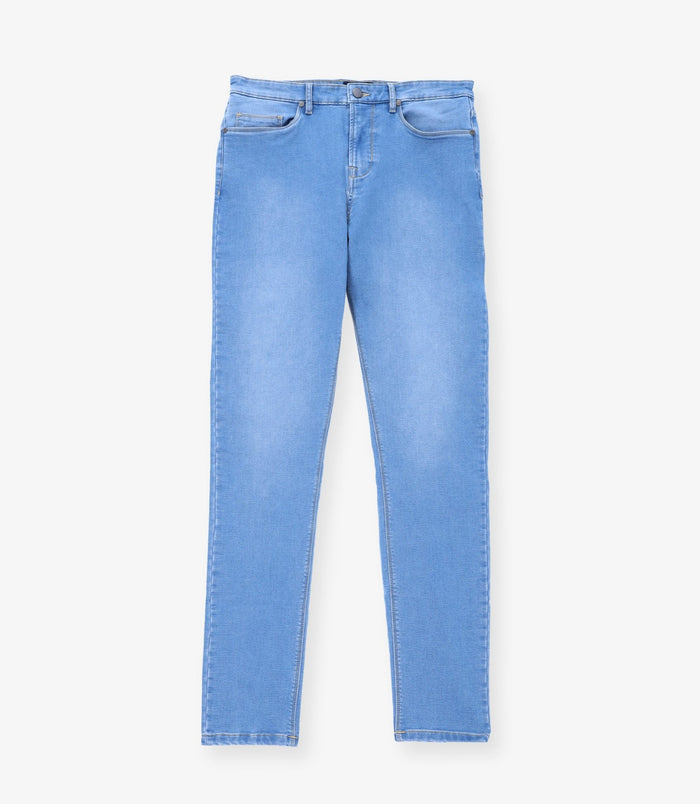 izac Jean 5 poches bleach