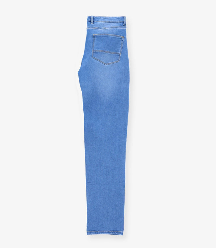 Izac Jean 5 Poches Bleu Moyen