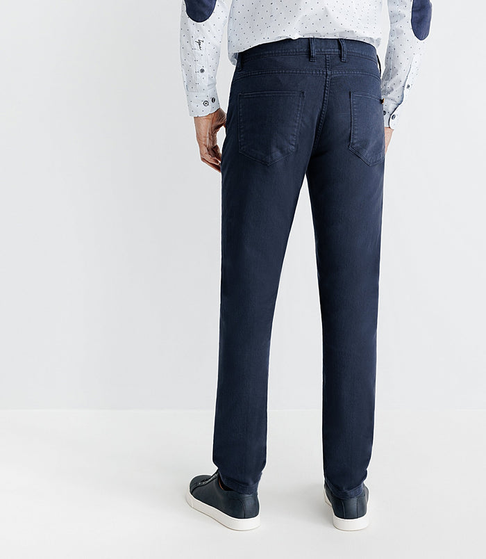 Izac Jean 5 Poches Marine