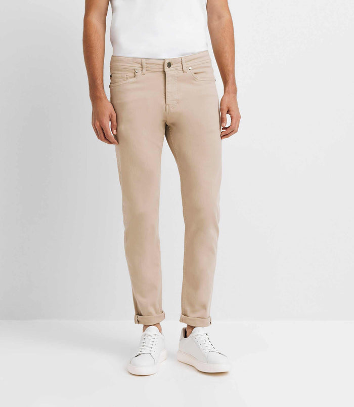 izac Jean confortable beige