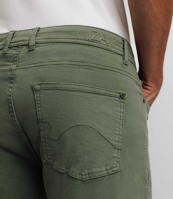 Izac Jean Confortable Vert