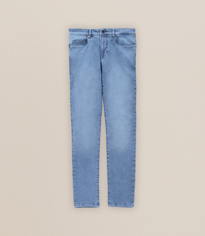 izac Jean coupe slim bleached