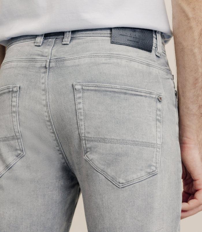 Izac Jean Coupe Slim Gris