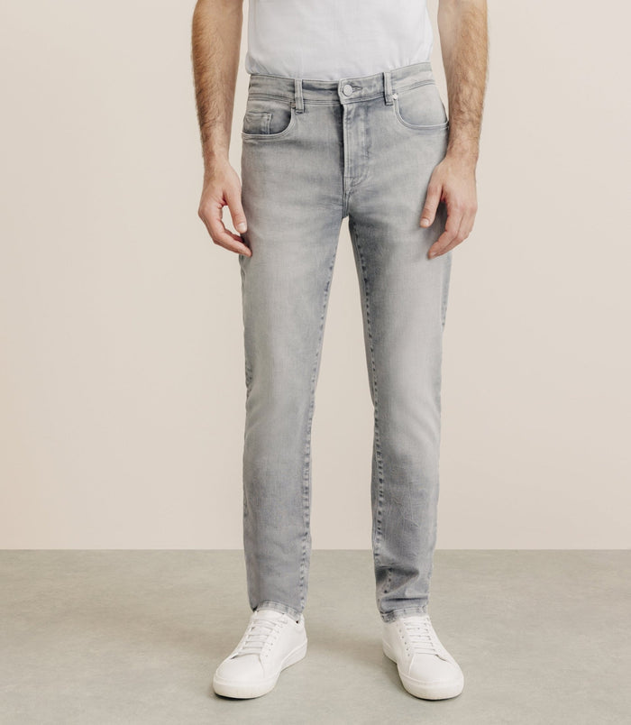 izac Jean coupe slim gris
