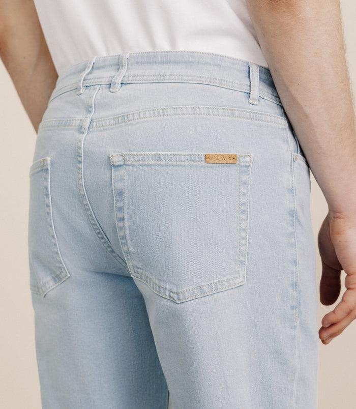 Izac Jean Droit Bleached