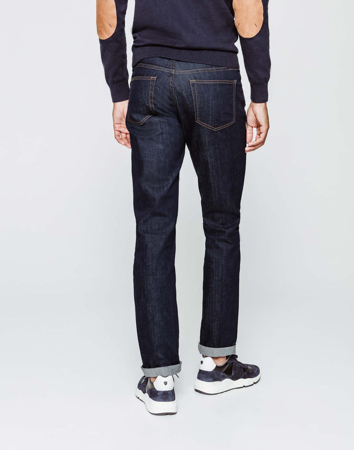 Izac Jean Droit Indigo Foncé