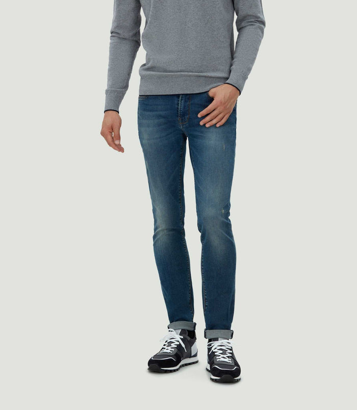 izac Jean effet usé bleu moyen "Raphael"