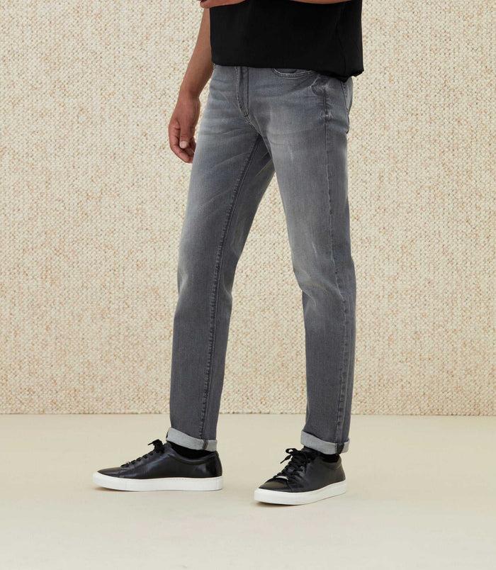 Izac Jean Effet Usé Gris "Raphael"