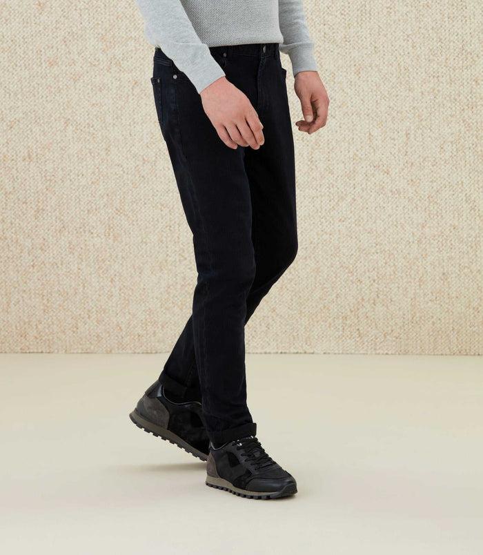 Izac Jean Effet Usé Noir "Raphael"